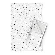 Sweet geometric triangles cool abstract Scandinavian design black and white