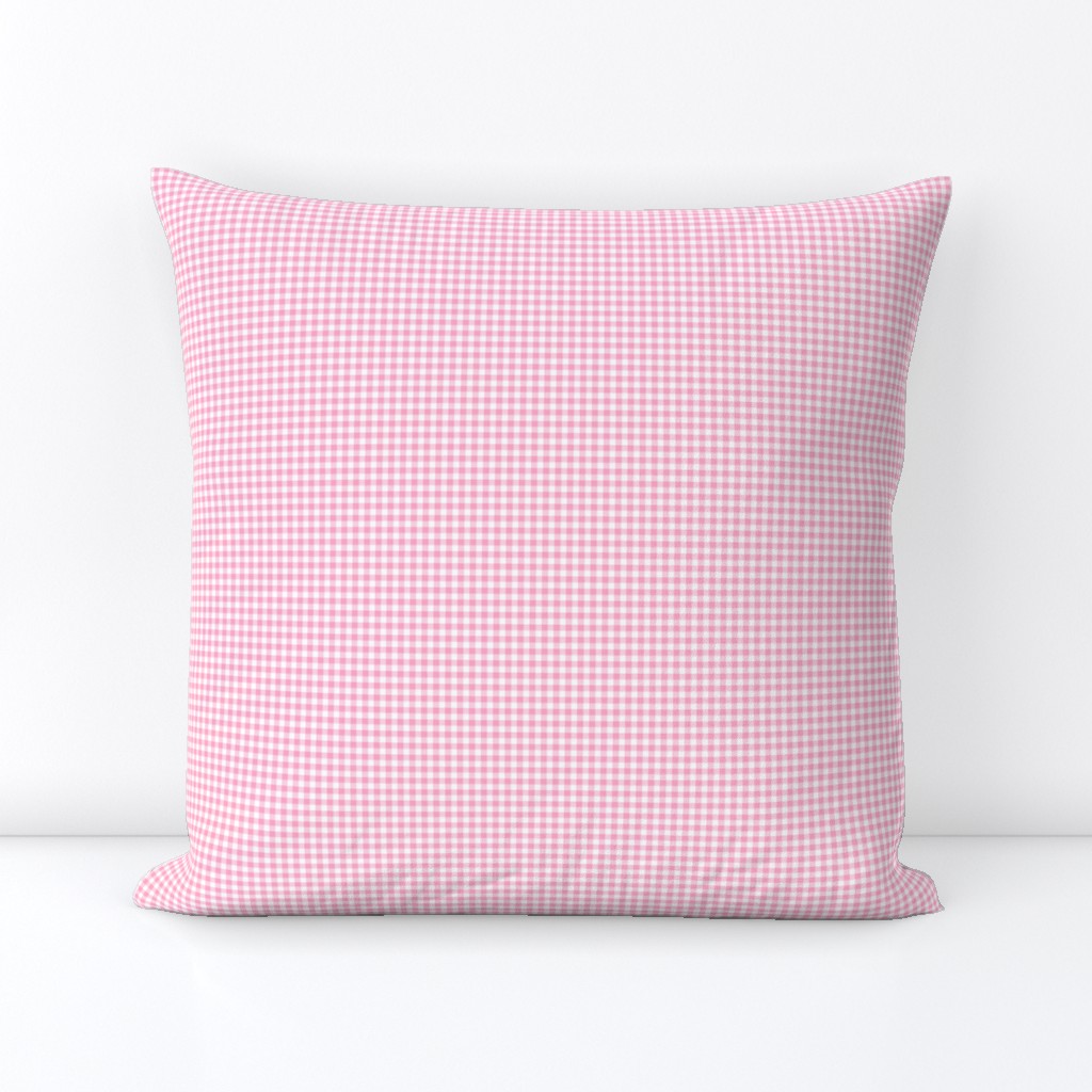  frosting pink gingham, 1/8" squares