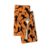 Muay Thai on Orange // Small