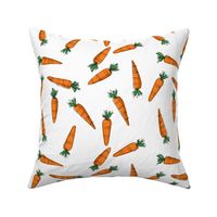 Wonky Carrots - orange