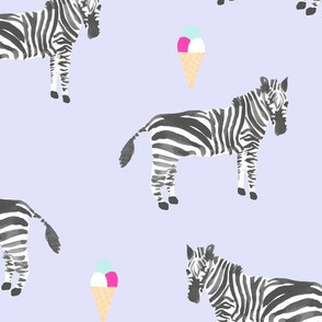 zebra and gelato 