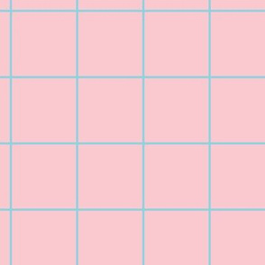 Citymap Grid - Pink/Blue