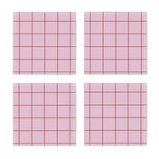 Citymap Grid - Lilac/Rust