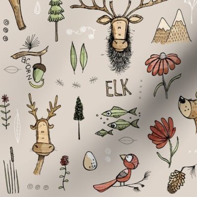 Nature Study - with Elk! - small