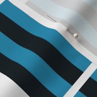 Vertical Black and Blue Stripes