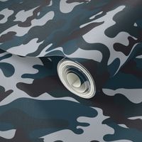 Blue Camouflage pattern