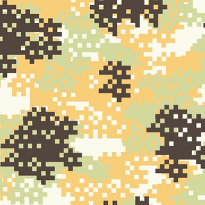 Pixel Desert Camouflage pattern