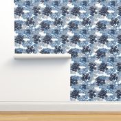 Pixel Blue Camouflage pattern