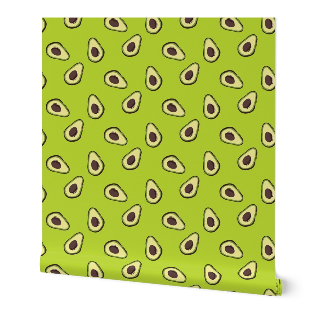 Avocado party in green