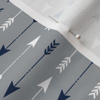 Little Arrows on Grey