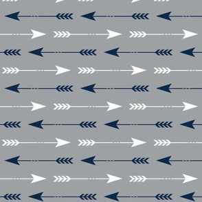 Little Arrows on Grey