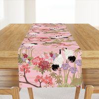 Large scale Japanese Garden Pink 24 in