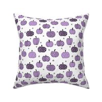 pumpkin // purple pumpkins purple design pumpkins kids october fall girls halloween fabric