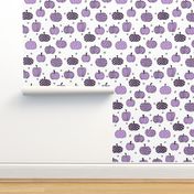 pumpkin // purple pumpkins purple design pumpkins kids october fall girls halloween fabric