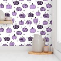 pumpkin // purple pumpkins purple design pumpkins kids october fall girls halloween fabric