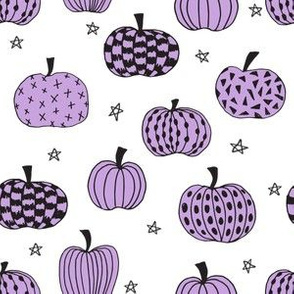 pumpkin // purple pumpkins purple design pumpkins kids october fall girls halloween fabric