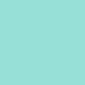  Pastel Turquoise Solid - hex code 97e0d7