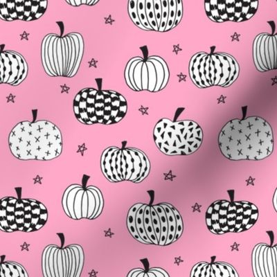 pumpkin // pink pumpkins halloween  girls pink halloween fabric for girls sweet pumpkins