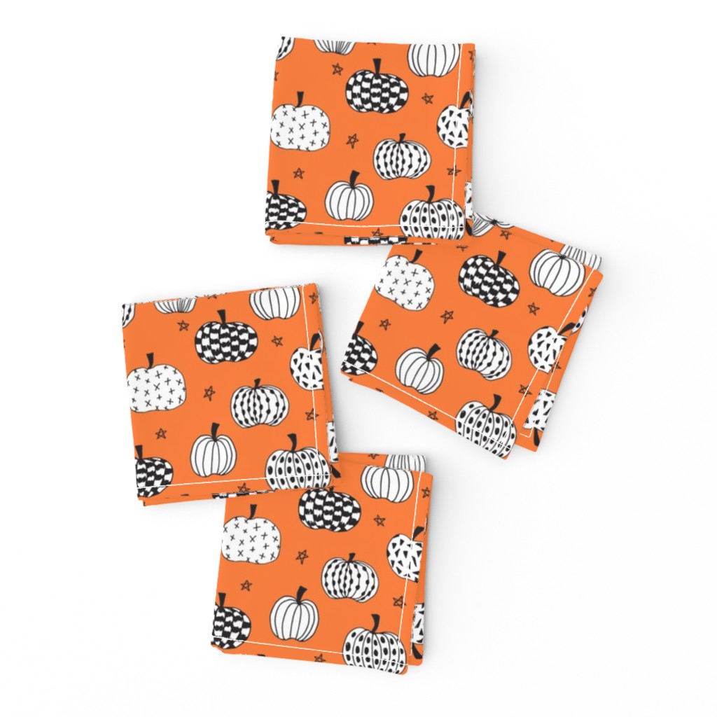 pumpkin // pumpkins halloween orange kids october fall kids baby pumpkins hand-drawn illustration