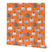 pumpkin // pumpkins halloween orange kids october fall kids baby pumpkins hand-drawn illustration