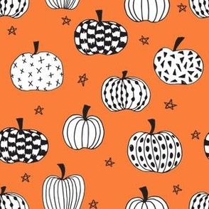 pumpkin // pumpkins halloween orange kids october fall kids baby pumpkins hand-drawn illustration