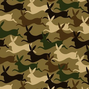 Rabbits camouflage