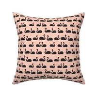 swans // black swan mini cute girls pink swan