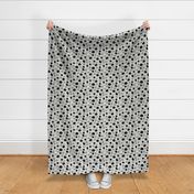 abstract pebbles dots black and grey kids dots stones lines abstract painted nursery baby