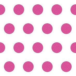 fuschia glitter dots 