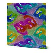 Tessellating Rainbow Dragons