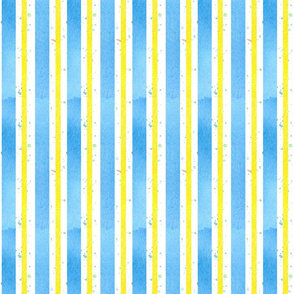 Provence Blue Yellow Stripe