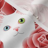Roses and Scrolls - Pink Kitty Flavor