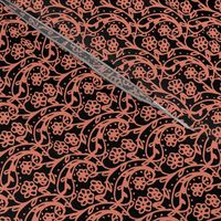 Sweet Paisley Black and Pink