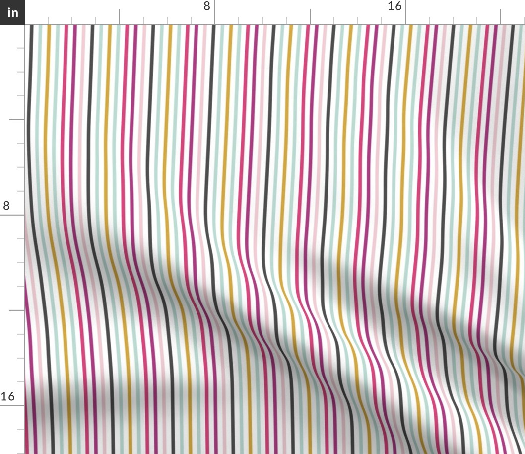 Whimsical Stripes - Vertical 