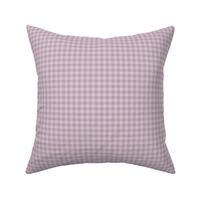 lilac and mauve gingham
