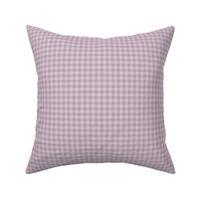 lilac and mauve gingham, 1/4" squares 