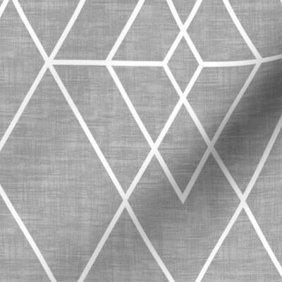 Geometric Grid Texture  gray