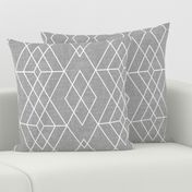 Geometric Grid Texture  gray