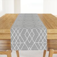 Geometric Grid Texture  gray