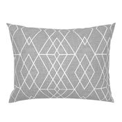 Geometric Grid Texture  gray