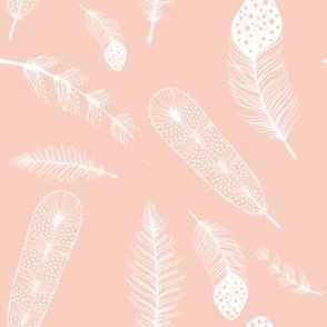 Feathers in Pink