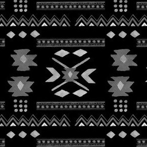 Aztec Print in Black