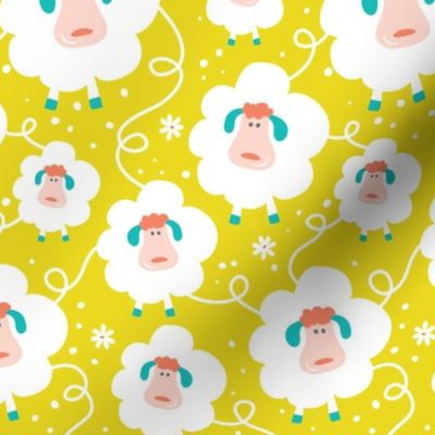 Baa Baa Baby - Happy Sheep Nursery