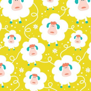 Baa Baa Baby - Happy Sheep Nursery