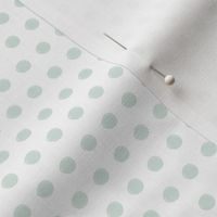 Minty Polka Dots