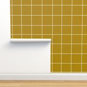 Grid - mustard yellow