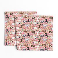 pitbulls pitbull terriers dogs cute best flowers pink floral dog print cute dogs