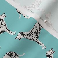 dalmatian dog dogs blue cute pet dog fabric dalmatian fabric