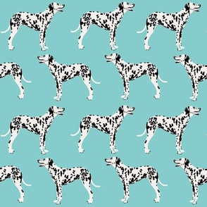 dalmatian dog dogs blue cute pet dog fabric dalmatian fabric