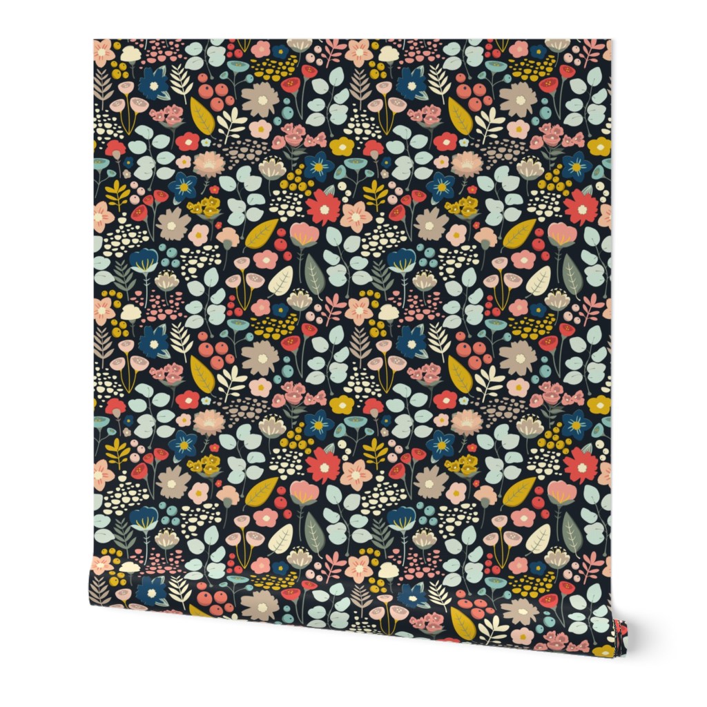 Vintage Woodland Floral